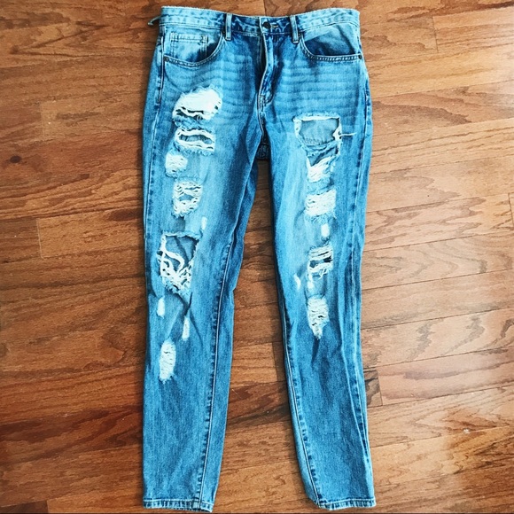 Forever 21 Denim - distressed boyfriend jeans
